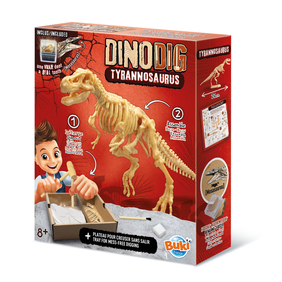 恐竜発掘キット ティラノサウルス T-Rex – Buki France（ビュキ