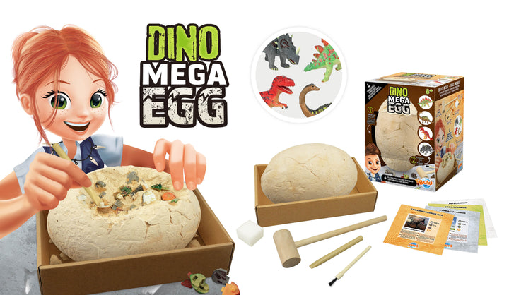 恐竜発掘キット Dino Mega Egg