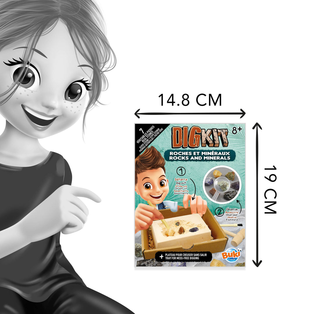 440 ロックミネラル 発掘キット