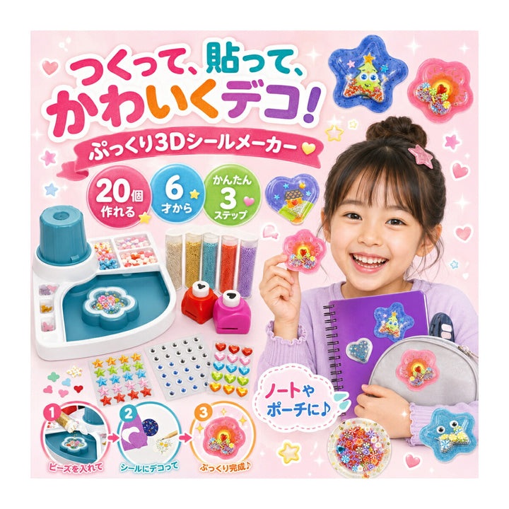 3Dステッカーファクトリー ぷっくり3Dシールメーカー