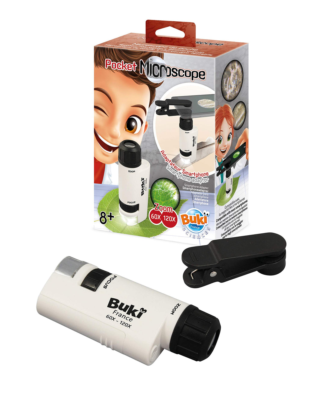 ビュキ フランス(Buki France) MR200 ポケット顕微鏡  携帯用 ミニ顕微鏡