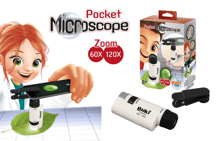 ビュキ フランス(Buki France) MR200 ポケット顕微鏡  携帯用 ミニ顕微鏡